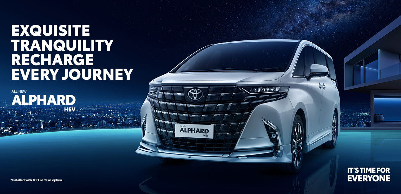 header all new alphard HEV - dealer toyota tambun - dealer toyota bekasi timur