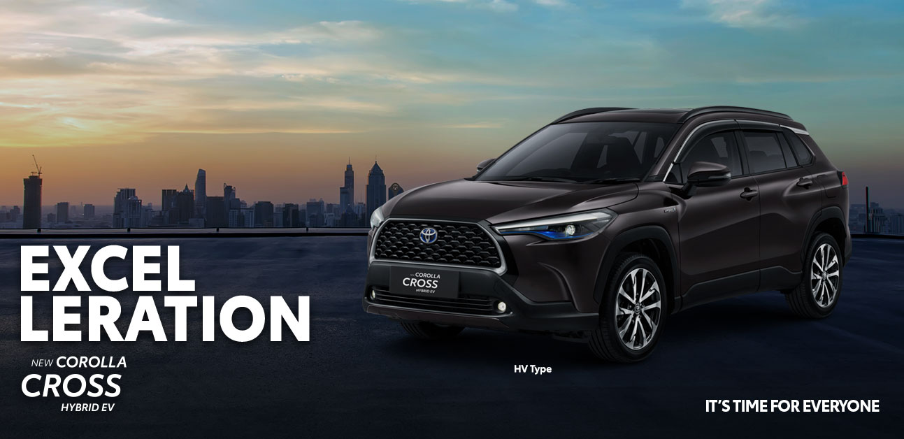 header new corolla cross HEV - Dealer Toyota Bekasi Timur - Toyota Tambun
