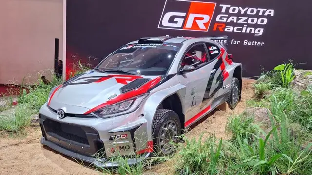 Toyota GR Yaris Rally2 Bikin Heboh GIIAS 2025, Aura WRC Makin Dekat!